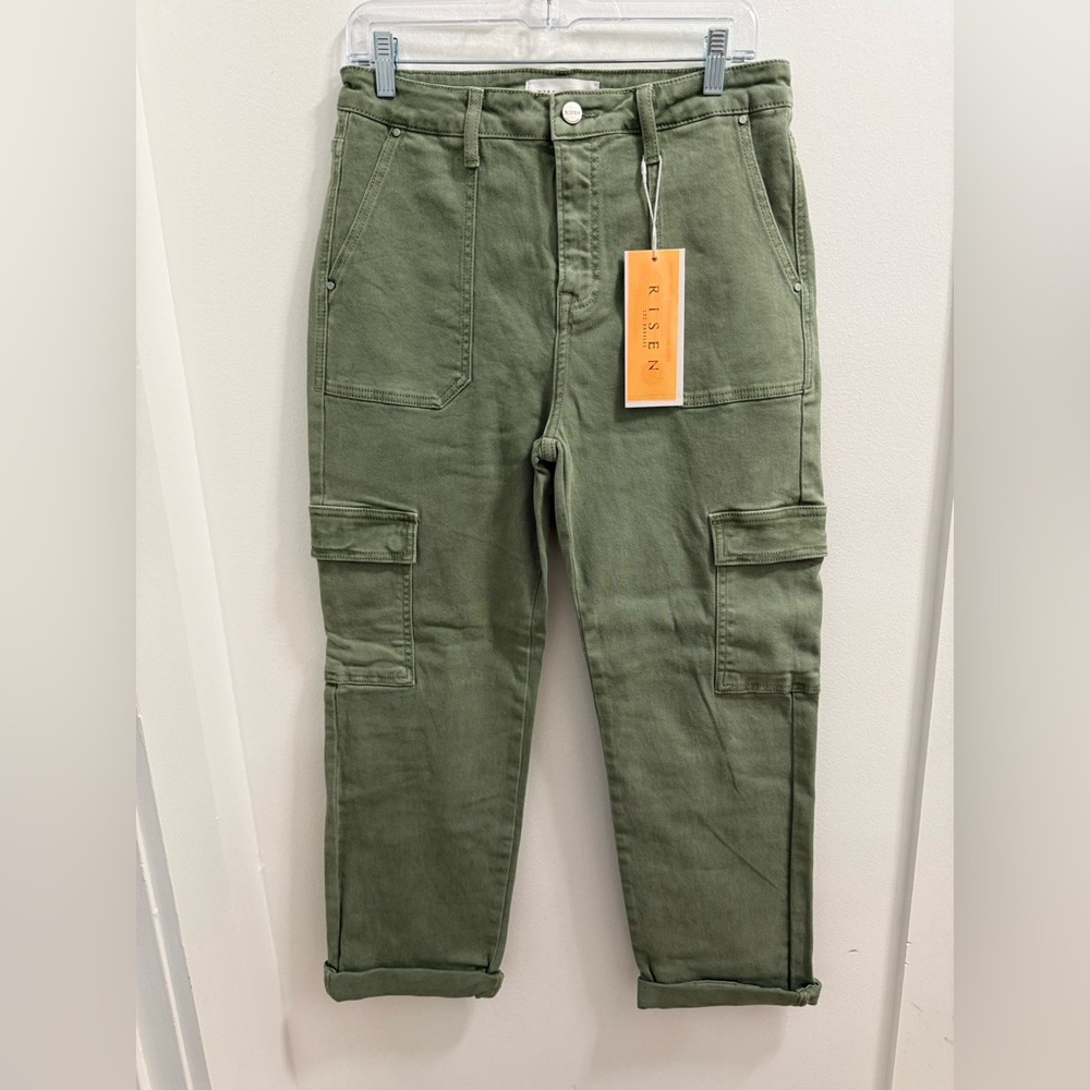 Women's Green Cargo Pants